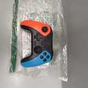 Wireless Switch Controller for Nintendo Switch/Switch 2/Lite/OLED Controller, Switch Controller with a Mouse Touch Feeling on Back Buttons, Extra Switch Pro Controller with Wake-up,Programmable, Turbo Function (Red+Blue)