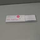 Press on Nails Short 5 Styles, Jofay Fashion 160Pcs Salon-Like Fake Nails with Chrome/Rainbow Laser/Chasing Light Cat Eye Designs, Acrylic French Tip Press on Nails Glue on Nails (A-01 Winter Daily)