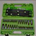 SWANLAKE 34PCS Master TORX Bit Socket Set, Premium S2 Alloy Steel, Solid Star & Tamper Proof T6 ~ T70