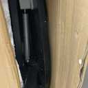 Overbed Table with Wheels, Pneumatic Lift and Tilting Top (Black), 27.48 inches x 14.17 inches x 41.06 inches