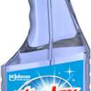 Windex Glass and Window Cleaner Spray Bottle, Ammonia Free, Packaging Designed to Prevent Leakage and Breaking, Surface Cleaning Spray, Crystal Rain Scent, 23 Fl Oz