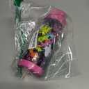 THERMOS FUNTAINER 16 Ounce Stainless Steel Vacuum Insulated Bottle with Wide Spout Lid, Graffiti Girl