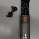 Skullcandy Dime Evo Wireless Earbuds, Bluetooth Headphones, Noise Isolating Fit, Up to 36 Hours Battery, Microphone for iPhone Android, Easy Carry with Clip-Anywhere Case - True Black