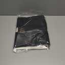 Womens Fleece-Lined Tights - Ultra-Warm Fake Sheer Look Pantyhose Thick Leggings for Winter (Large Petite, Black - 1 Pair)