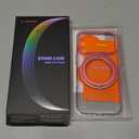 TORRAS 360 Magnetic Stand for iPhone 17 Pro Case, [Rotatable Sturdy Kickstand][Fit for MagSafe][4X Mil-Grade Shockproof] Slim Transparent Phone Cover, Camera Button, Crystal Pink, Ostand O3 Fitness