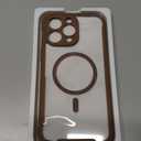 Miracase Magnetic for iPhone 16 Pro Max Case 6.9'' [Compatible with MagSafe] Full-Body Phone case with Built-in Glass Screen Protector& Camera Protector,Drop Proof 16 Pro Max Cover,Desert Brown