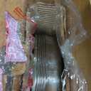 HAZEL 10-Inch Stainless Steel Dinner Plates Set of 6, 14 oz Unbreakable Dishes for Camping & Dining