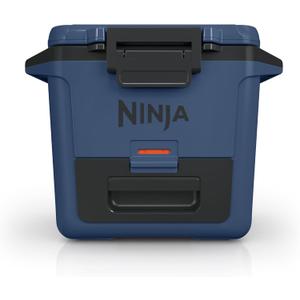 Ninja FB131BL FrostVault 30qt Hard Cooler with Dry Zone, Integrated Fridge-Temp Dry Storage Drawer, Premium Heavy-Duty Insulated Cooler, Keeps Ice for Days, Lakeshore Blue