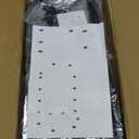 Wedding Welcome Sign Stand, Welcome to our Wedding Sign Holder, Black Easel Stand for Sign Poster With Leather Sign Hanging Straps, Linen Sign Stand for Wedding Decor