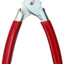 LEM Products Hog Ring Pliers, Galvanized Steel, Red