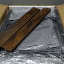 Twinkoo 2-in-1 Baby Diaper Caddy Organizer, 3 Tier Rolling Storage Cart with Dividers and Drawers, Baby Essentials for Nursery Storage, Mobile Utility Cart with Wheels Large Capacity Easy to Assemble (Black Metal Frame With Grey Drawers)