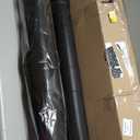 CALPALMY 2-Pack Extendable Poster Tubes Expand from 30.5 to 49 with Shoulder Strap and Handle | Carry Documents, Blueprints, Drawings and Art | Black Portable Durable Round Storage Cases