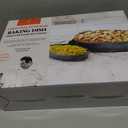 2 x Emeril Lagasse 2-Piece Oval Stoneware Baking Dish Set - Versatile 1 & 2 Qt, for Baking, Perfect Casseroles, Roasts, Cake, Lasagna Pan, Microwave, Oven, Dishwasher, and Freezer Safe, S-803-2S-AZ