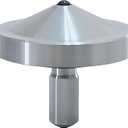 Stainless Steel Spinning Gyro, 5-11 Minutes, Dual Ball Bearings, Long-Lasting Spin for Adults to Relieve Stress, CNC Machined, Great Time Killer, Stress-Relief Toy. (Double Head Rotation)