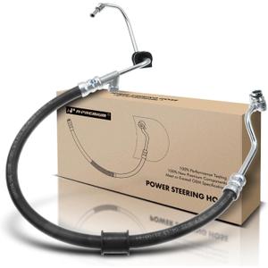 A-Premium Power Steering Pressure Hose Line Assembly Compatible with Honda CR-V CRV, 1997 1998 1999 2000 2001, 2.0L DOHC Sport Utility, with O-ring, Pump to Gear/Rack