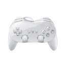 OSTENT Wired Classic Controller Pro Gamepad Joystick for Nintendo Wii Remote Console Video Game Color White