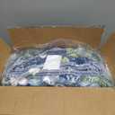 Tommy Bahama - King Quilt Set, Reversible Cotton Bedding with Matching Shams, Medium Weight, Oeko-Tex Certified (Southern Breeze Dark Blue)