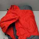 GEMYSE Men's Ski Snow Jacket Warm Winter Waterproof Coat Snowboard Rain Jacket Hooded Windproof Windbreaker (Large, Grey Red)