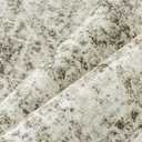 4x6 Area Rug Washable Vintage Neutral Entryway Living Room Carpet Indoor Office Non Slip Taupe Entrance Distressed Low Pile Retro Accent Throw Rug for Dining Room Bathroom Bedroom Laundry