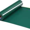 HTV Iron on Vinyl 12Inch by 12ft Roll Heat Transfer Vinyl for T-Shirt HTV Vinyl Rolls for All Cutter Machine - Easy to Cut & Weed for Heat Transfer Design (12ft, Green)