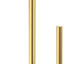 Paper Towel Holder, Gold Kitchen Roll Holder, Premium Stainless Steel Paper Towel Holder for Kitchen Rolls Organizer, Standing Paper Roll Dispenser