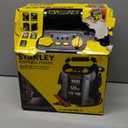 STANLEY 1000 Peak Amp Automotive Jump Starter, Portable Power  2.1A/10W USB Port, 12V Outlet, 120 PSI Air Compressor for Tires, Bikes & Sports Equipment
