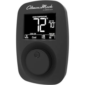 Coleman 9420A382 Heat/Cool Wall Thermostat - Digital, Black