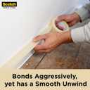 Scotch Contractor Grade Masking Tape, 0.94 inches by 60.1 Yards (540 Yards Total), 2020, 9 Rolls