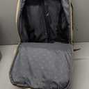 Hynes Eagle Rolling Backpack 42L Backpack with Wheels Airline Approved Carry on Luggage Laptop Travel Suitcase Bag for Women Men Khaki