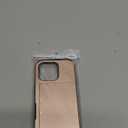 ATRAING Compatible with iPhone 16 Pro Case with Card Holder Dual Layer Heavy Duty Protective Shockproof Hidden Card Slot Slim Wallet Phone Cover for 16 Pro for Women&Men 6.3 inch Rosegold