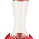 Perky-Pet 204CP-4 Favored Pinch-Waist Glass Hummingbird Feeder with Built-in Ant Moat and Bee Guards - 16 oz