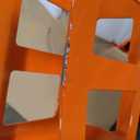 SuperHandy Log Splitter Portable 20 Ton Rapid Auto Return Ram System Bucher Gear Pump 7HP Engine Horizontal Full Beam Steel Wedge Firewood Splitting Forestry Harvesting (Orange)