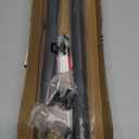 Closet Rod, 17 to 40 Inch 1.3 Inch Diameter Heavy-Duty Adjustable Closet Rods for Hanging Clothes Closet Hanging Rod Metal Matte Black Closet Poles for Wardrobes