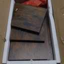 YINMIT Mail Organizer Countertop, Mail Holder, Mail Sorter for Desk, Desktop Mail Basket, Mail Organizer Wall Mounted, Office Desk Organizers and Accessories for File Paper Folder (3-Slot, Rustic Brown - Style A)