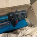 tonchean Din Rail Cutter Double Groove Manual Rail Cutter Tool 50cm/20in Ruler Sliding Baffle for Cutting 1.4inch Width Slotted Aluminium and Steel Din Rails