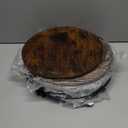 3 Tier Wood Lazy Susan Organizer, 360 Rotating Spice Rack, Spice Turntable Organizer, Industrial Turntable Spice Holder, for Kitchen Countertop and Cabinet