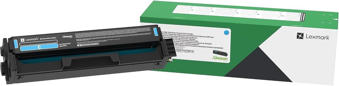 Lexmark C/MC3224, 3326, 3426 Cyan Return Program 1.5K Print Cartridge, 1 Unit