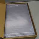 Wonderjune 4 Pack Magnetic Comic Book Holder Outer Clear Comic Book Display Case Inside Wall Mountable UV Protection Slab Protectors Fits Most Wall Display (7.87" X 12.24",7.51" X 10.91")