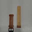 Ritche Christmas Gift Quick Release Leather Watch Band Leather Watch Strap 18mm 19mm 20mm 21mm 22mm 23mm or 24mm for Men and Women, White Elephant Gifts, Stocking Stuffers For Men (Toffee Brown / Black)