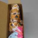 JOYIN 28 Pack Valentines Day Gift Cards with Mini Plush Toys, Cute Mini Plush Toys for Valentines Party Favor, Classroom Exchange Cards and Valentine Greeting Cards