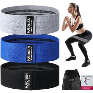Resistance Bands for Working Out, Exercise Workout Bands for Women & Men, 3 Levels Elastic Stretch Bands for Exercise with Carry Bag for Physical Therapy, Home Fitness, Strength Training, Yoga