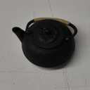 suyika Japanese Tetsubin Cast Iron Teapot Tea Kettle pot with Stainless Steel Infuser for Stovetop Safe Coated with Enameled Interior 30 oz/900 ml