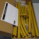 Wokceer 6 FT Wedding Arch Backdrop Stand and White Arches Cover, Metal Arch Backdrop Stand with Cover for Birthday Party Wedding Ceremony Bridal Baby Shower Event Decor