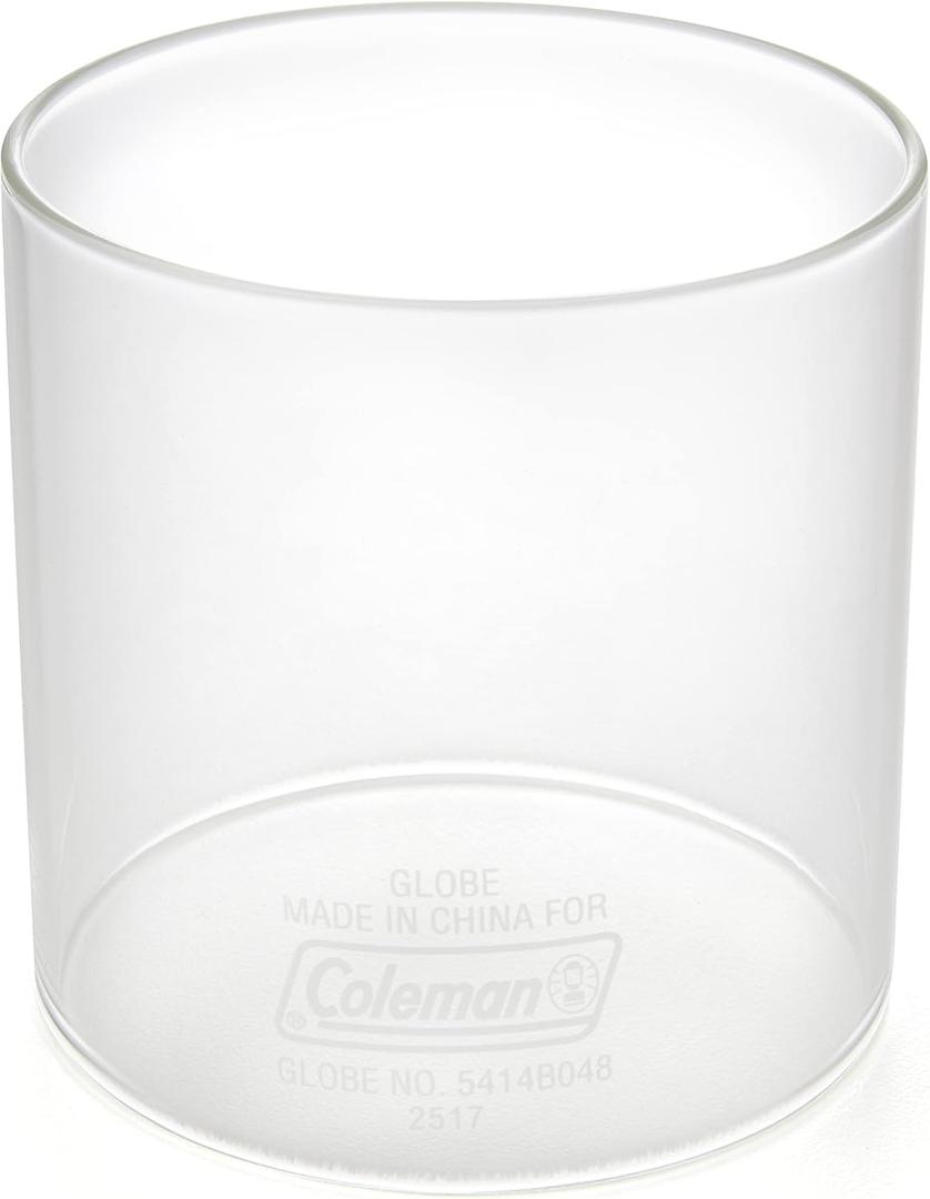 Coleman Small Glass Replacement Globe for Fueled Lanterns, Glass Globe for Smaller Coleman Lanterns