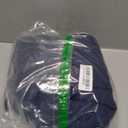 Wrap Around Dust Ruffle Bed Skirt - Navy Blue - for Queen Size Beds with 18 Inch Drop - Elastic Strap - Adjustable Pleated Bedskirt with Brushed Fabric and Wrinkle Free - for Women, Men, Kids & Teens