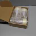 Eebus LED Flameless Candles with Remote  Battery Operated,Fake Candles for Home Décor Tapered Glowing Pillar Candle Lights Add a Warm and Romantic Atmosphere Set of 3 (D 3"×H 4" 5" 6") (Ivory)