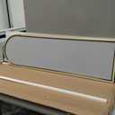 Full Length Mirror - 14'' x 48'' Arched Hanging/Leaning Mirror, Home Decor, Gold