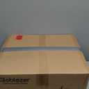 Globlazer Large Cat Tree Tower, Tall Cat Tree Condos for Indoor Cats Large Adult Cat Climbing Tower with 2 Spacious Caves, Oversized Top Perch, Big Hanging Basket, Cat Teaser Wand, F74B, Light Grey (74inch)