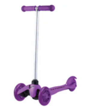 Sakar Voyager 3-Wheel Tilt and Turn Scooter - Purple