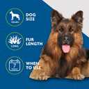 FURminator Large Dog Undercoat deShedding Tool for Long Hair, Reduces Loose Hair From Shedding
